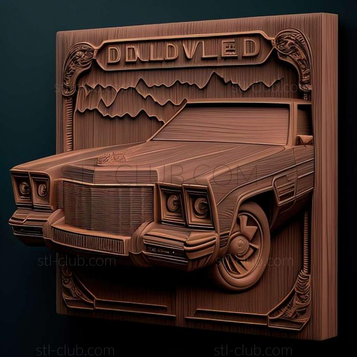 3D model Cadillac Deville 1977 1984 (STL)